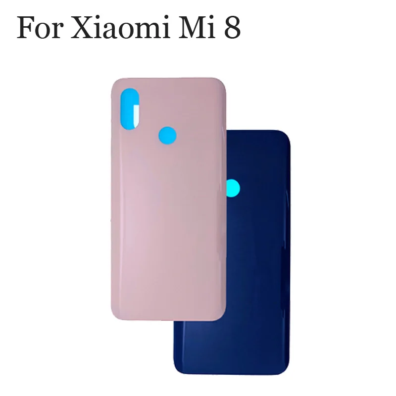 Стеклянная задняя крышка аккумулятора 6 21 дюйма для Xiaomi Mi 8 корпуса замена и