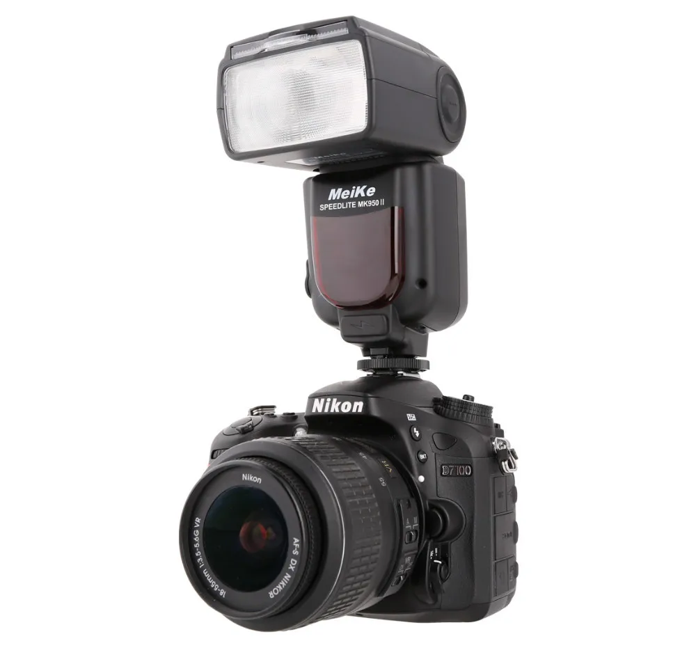 Вспышка Meike MK950 II N i TTL speedlite mk950II для Nikon D7100 D7000 D5200 D5100 D5000 D3100 D3200 D600 D90 D80 D60|camera flash|meike
