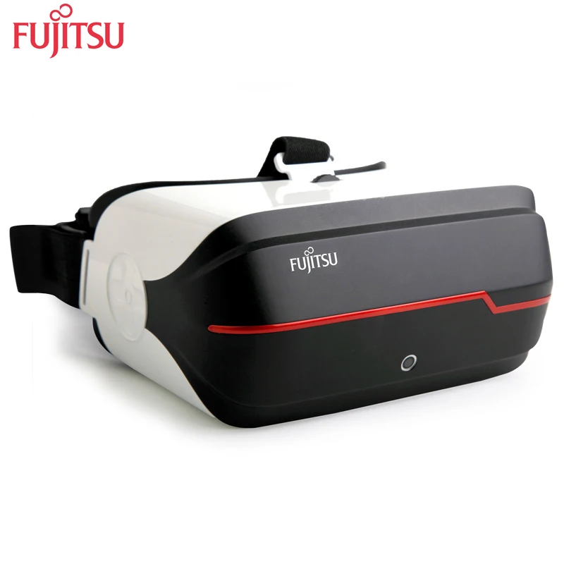Fujitsu оригинальный fv200 3d vr box google картон виртуальная реальность стекла видео театр