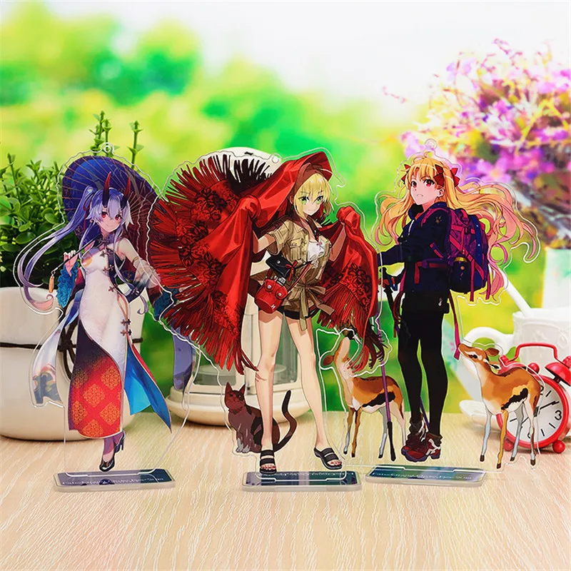 2 шт., скидка 50%, Fate Grand Order, фигурка, акриловая игрушка FGO FES2018, Nero Saber Ereshkigal Holmes, Karuna yoerimitsu, тамамо, кукла артурия