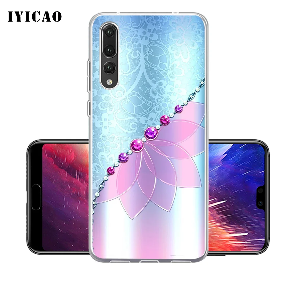 IYICAO Мягкий силиконовый чехол для телефона Huawei P30 P20 Pro P10 P9 P8 Lite P Smart из ТПУ со