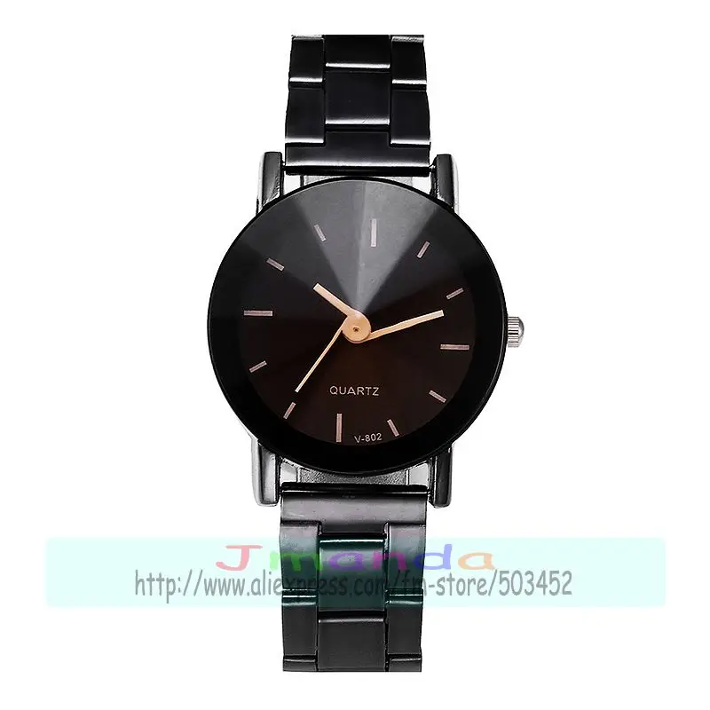 Часы из нержавеющей стали в Корейском стиле эксклюзивные кварцевые повседневные