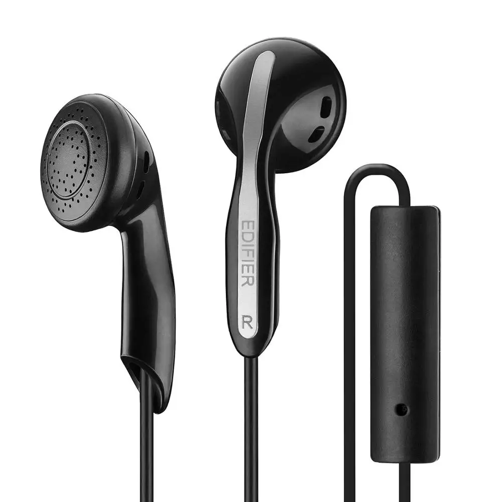 Наушники-вкладыши Edifier P180 Hi-Fi стереонаушники с микрофоном и регулятором