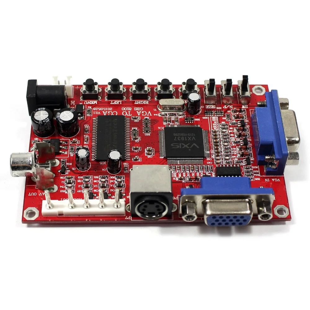 Конвертер VGA в CGA CVBS для ПК|vga to|vga to cgavga vga |