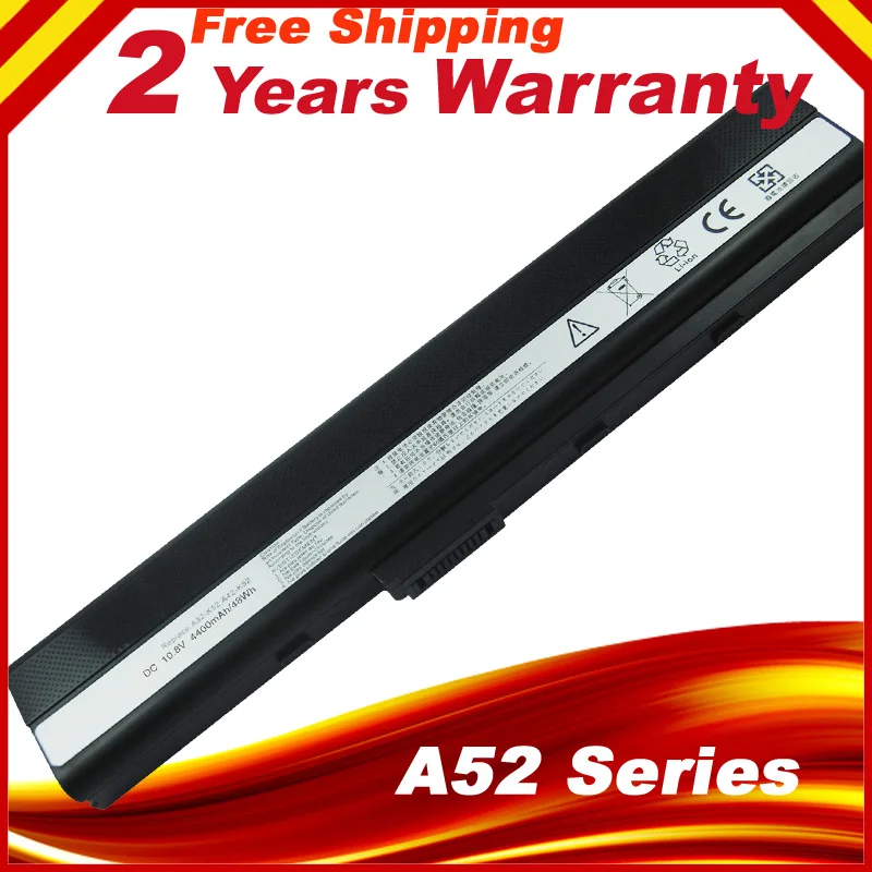 

Laptop battery For Asus X52D X52DE X52DR X52F X52J X52JB X52JC X52JE X52JG X52JK X52JR X52N A32-K52
