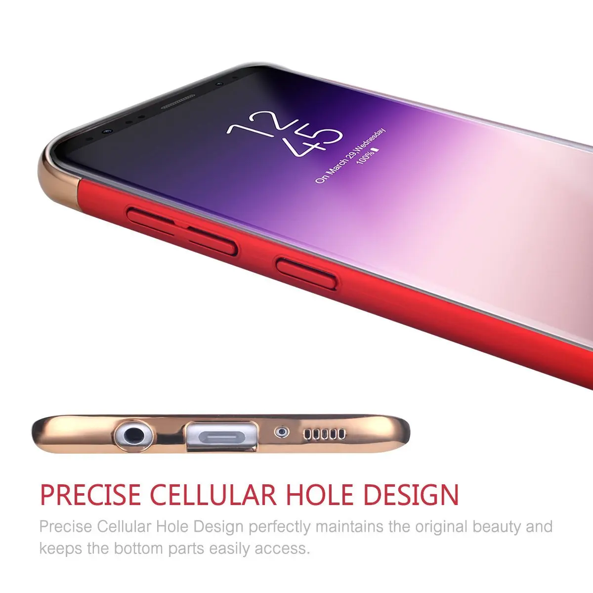 New Ultra Thin Slim Hard Hybrid Case Matte for Samsung Galaxy S8 S9 Plus S6 S7 Edge Note 8 Cover Luxury Cases |