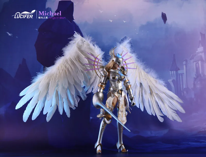 [Estartek] Lucifer LXF1703 1/6 крылья рассвета костюм-Броня меч Ver/Angel Ver 1" Коллекционная Фигурка Косплей Кукла