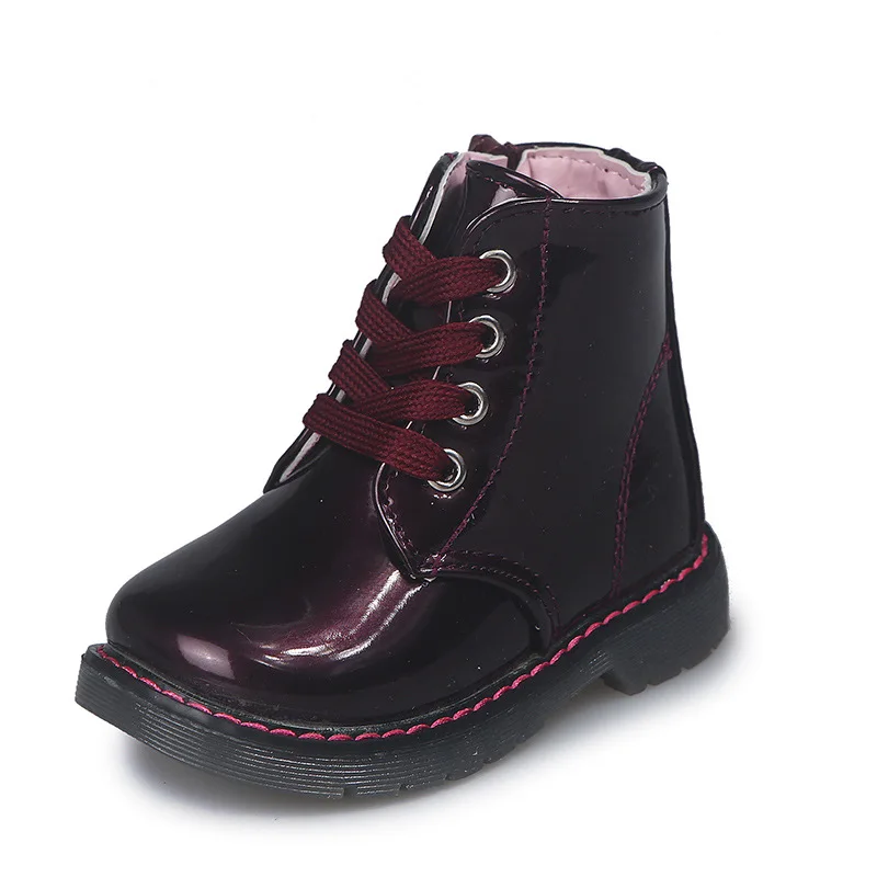 Ботинки для девочек Детские Водонепроницаемые Martin мальчиков и детские короткие