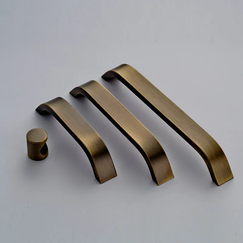 10 шт. современные лаконичные стильные античные бронзовые алюминиевые прочные