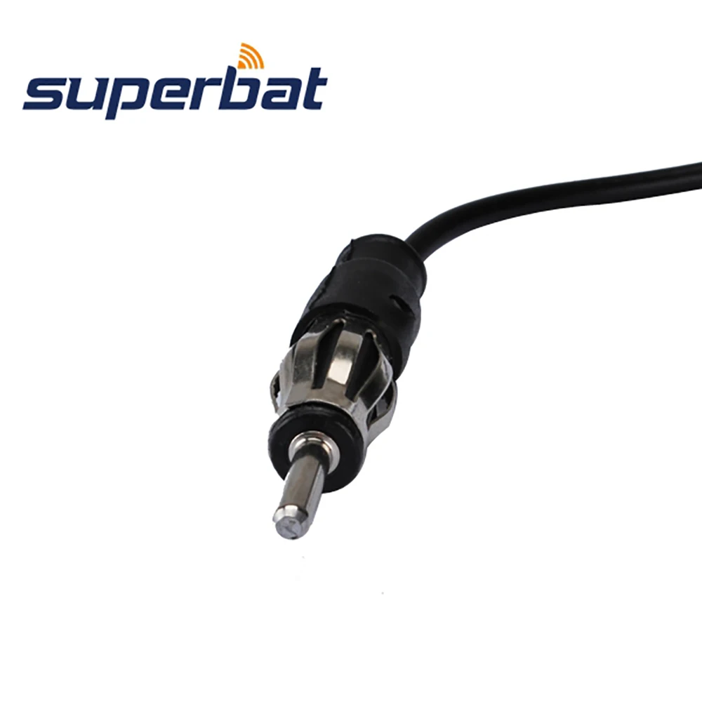 Универсальный провод Superbat Fakra DIN Z для разъема антенны AM/FM RG174 30 см радиочастотный