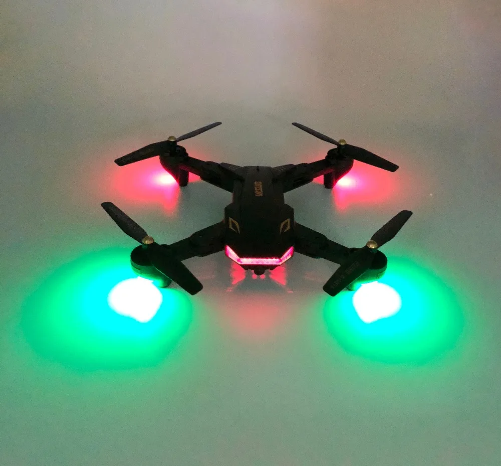 VISUO XS809S(XS809HW модернизированный) складной Радиоуправляемый Дрон с широкоугольной HD камерой 720P FPV Квадрокоптер вертолет мини Дрон otrc