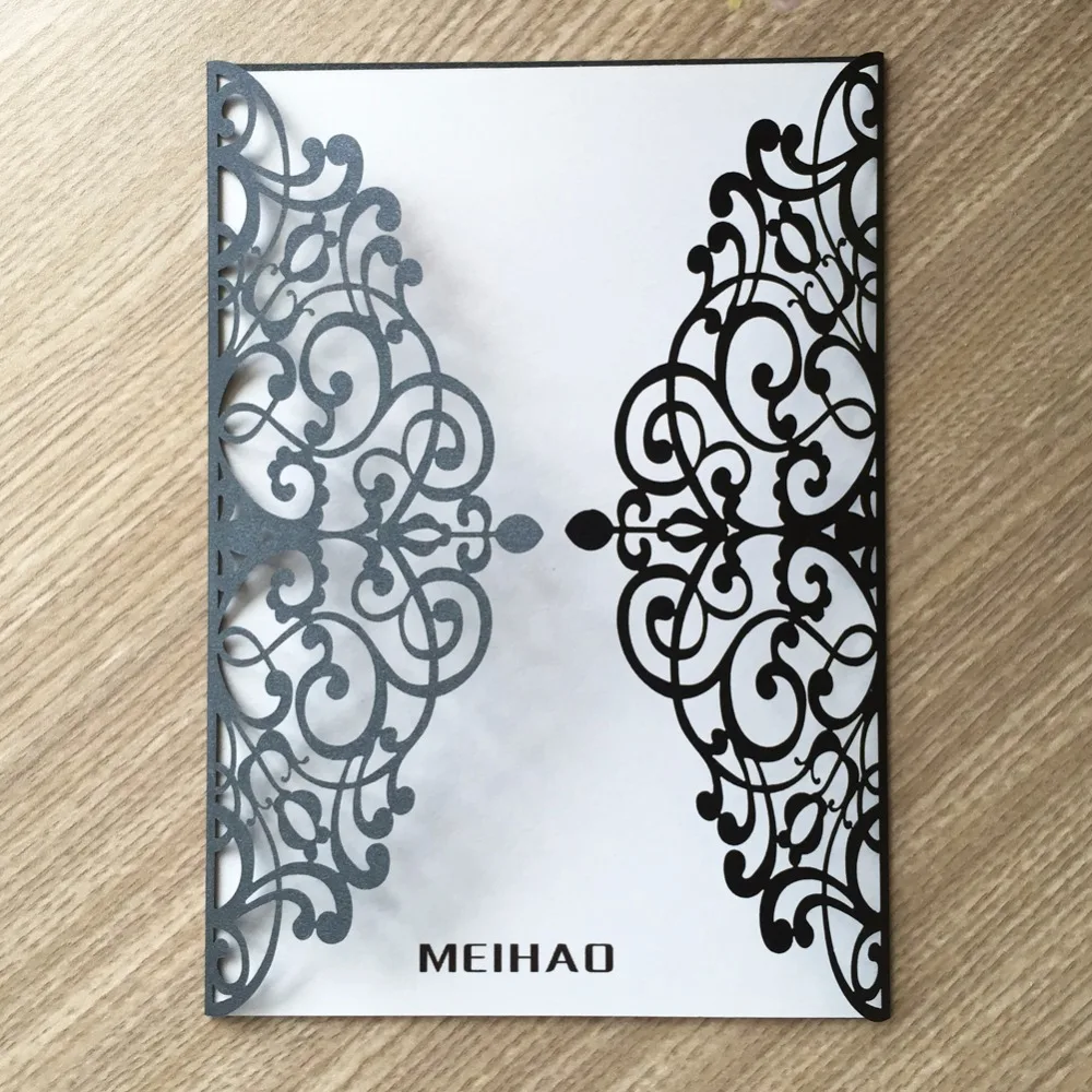 50 шт. новые свадебные приглашения на вечеринку в честь Дня Рождения открытки с