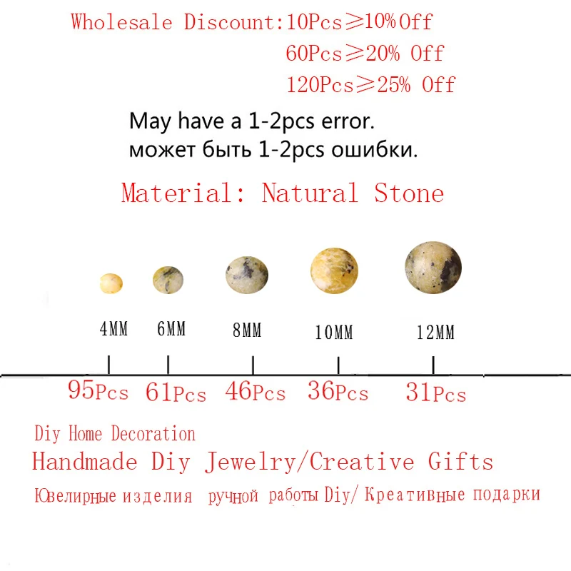 CAMDOE DANLEN Φ бирюзовые круглые бусины Howlite 6 8 10 12 мм подходят Diy бусины-Подвески