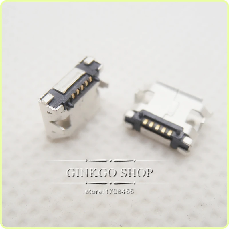 1000 шт./лот Micro USB разъем V8 Порт 2 фута DIP 5P 7 мм расстояние|port connector|connector 2connector usb |