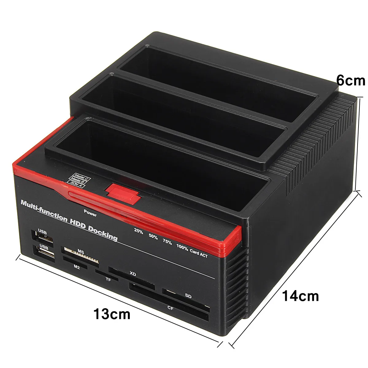 2," /3,5" на 2 порта SATA 1 порт IDE USB 3,0 внешний жесткий диск Док-станция кардридер концентратор США штекер
