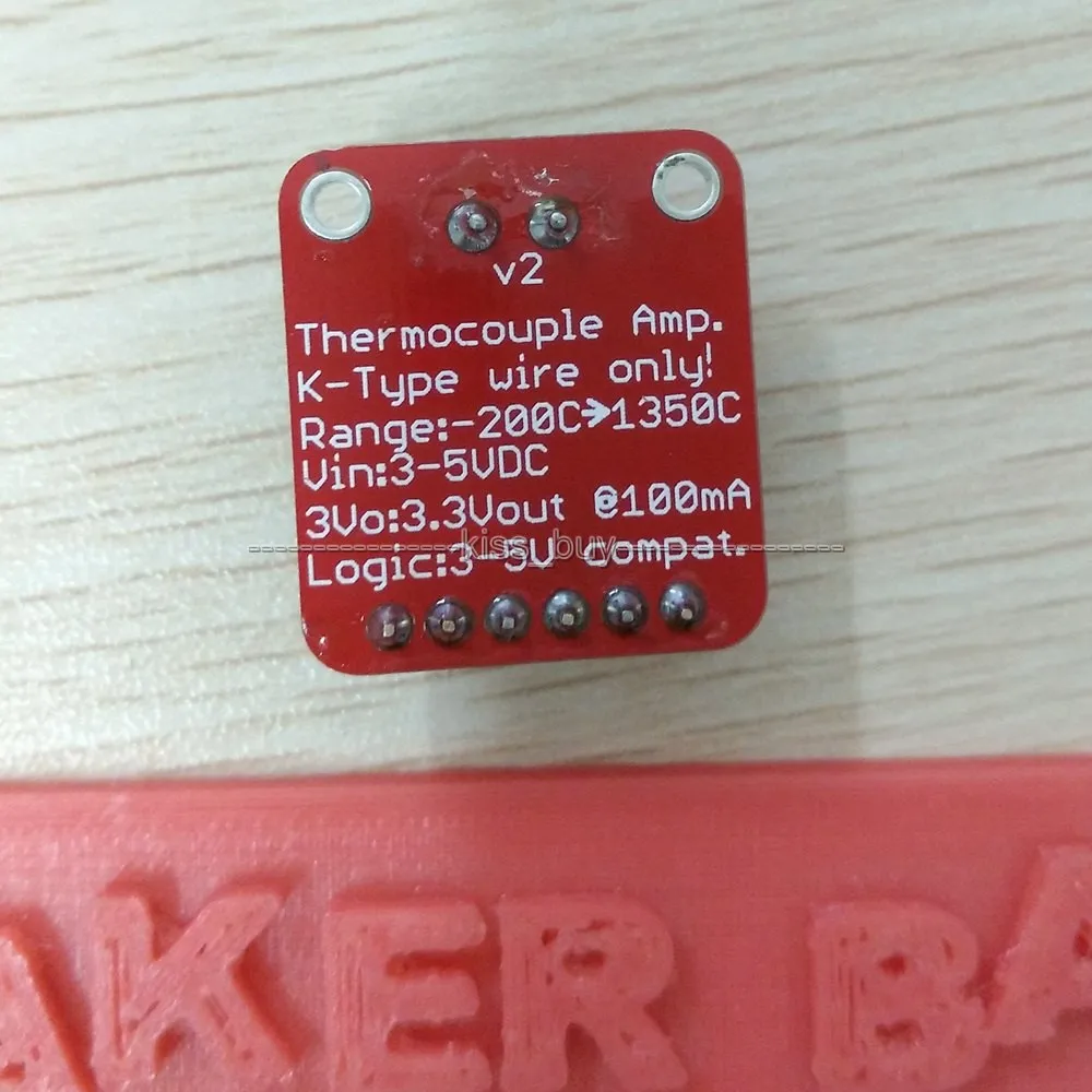 MAX31855 K Тип регулятор температуры с термопарным коммутационная плата модуль