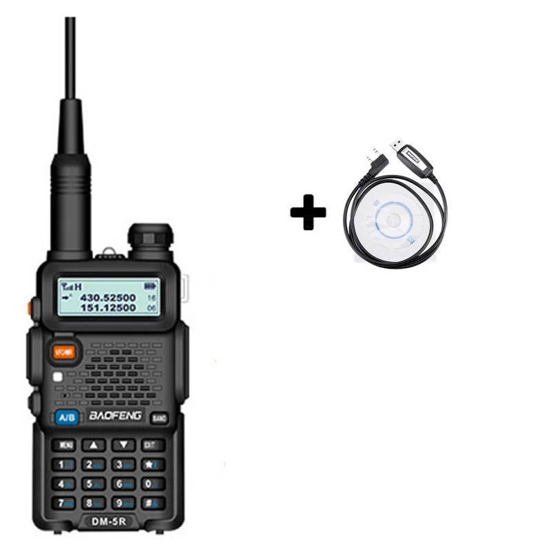 Add program cable baofeng DM-5R DM 5R DM5R для DMR cb цифровая рация 10 км автомобильная портативная рации ham радиостанция трансивер baufeng двухдиновая магнитола радиостанции boafeng двухдиапазонная uhf vhf радио станция радиолюбитель - Цвет: Add program cable