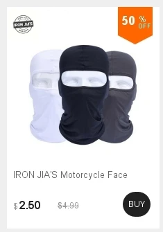 Iron jia's маска мотоциклы половина Защита лица и шеи Moto Велоспорт защитная маска велосипед Маска для велоспорта