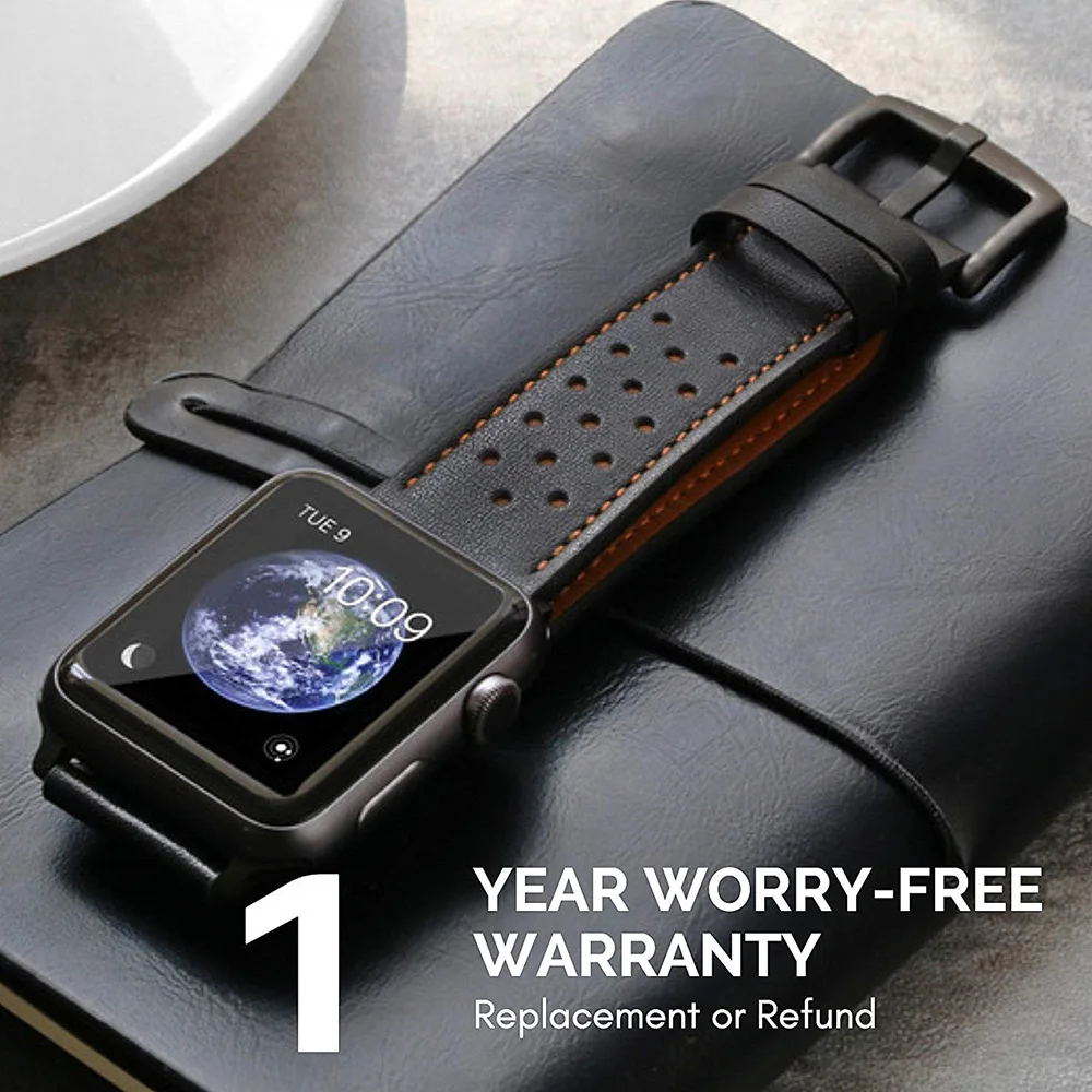 Кожаный ремешок для apple watch 4 ремешка 44 мм 40 мм iWatch 42 мм 38 мм первый слой из натуральной кожи ремешок для apple watch 3 21
