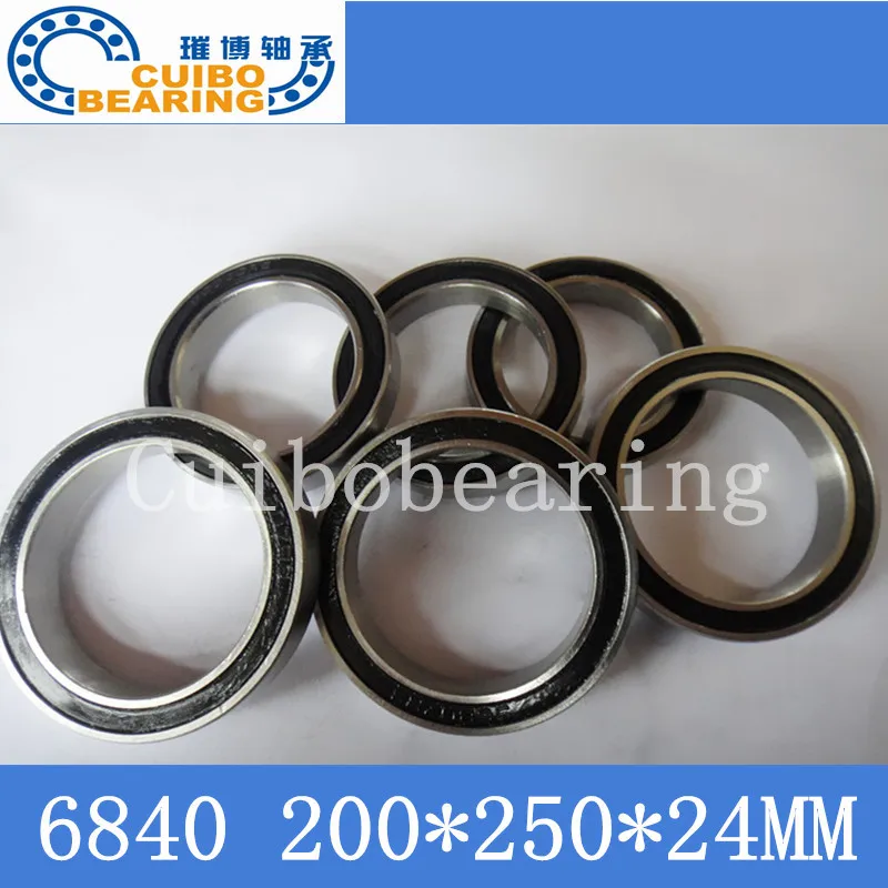 

Factory Direct 1PCS 6840 2RS Metric Thin Section Bearings 61840 RS SIZE:200x250x24