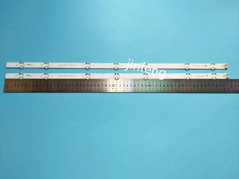 Новый комплект 2 шт. * 7 светодиодный Светодиодный черный свет 615 мм для LG 32LH604V 32LH530V