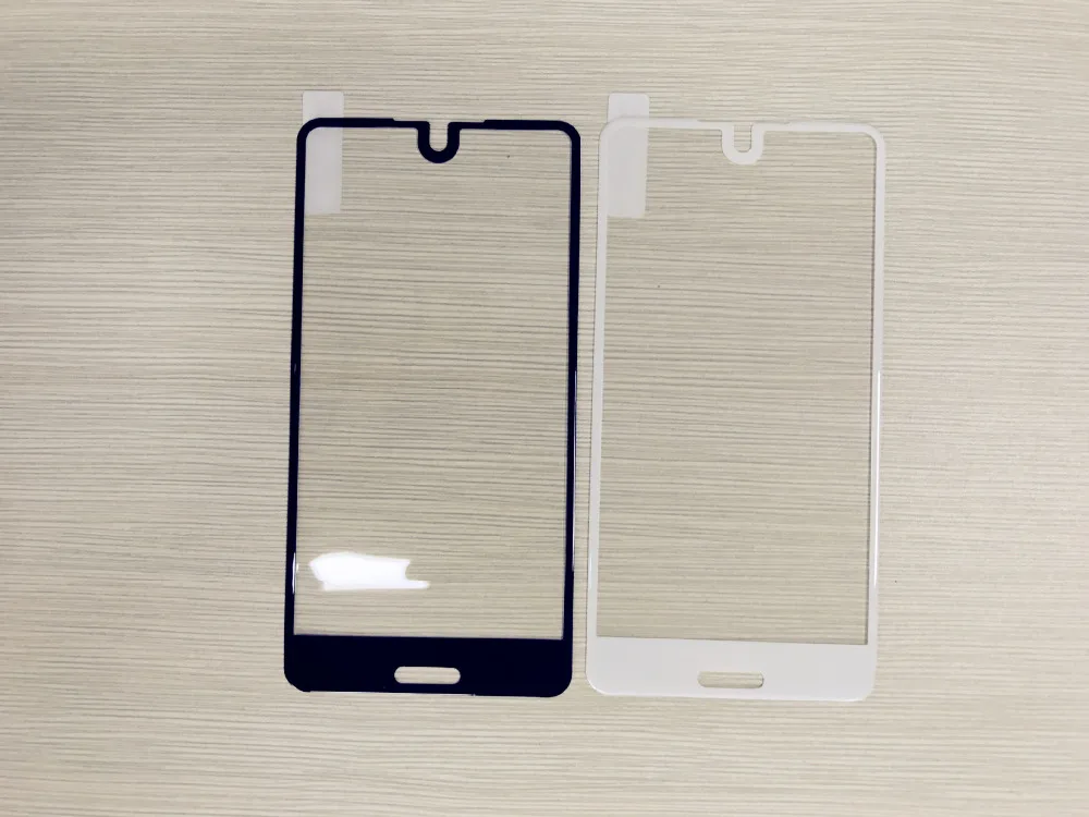 3D закаленное стекло для Sharp Aquos S2 Полное покрытие экрана Взрывозащищенная