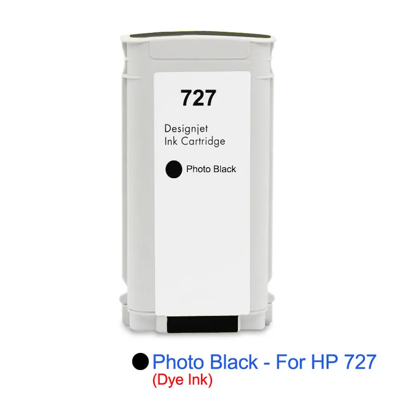Чернильный картридж ocструйный для HP 727 Восстановленный принтера design jet T1530 T920 T1500