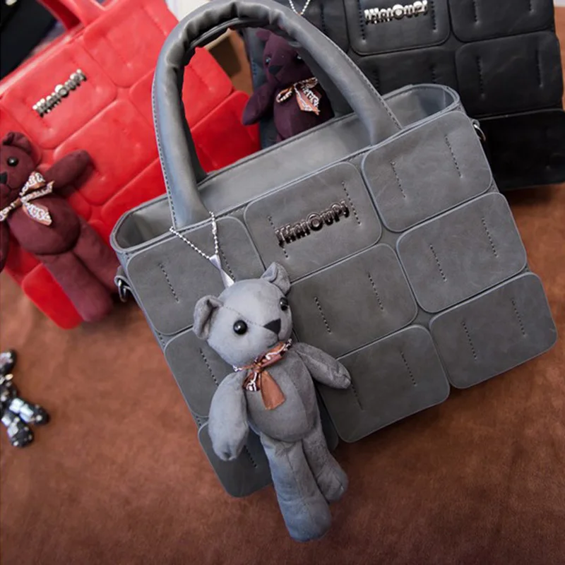 5 шт./Лот плюшевый мини-мишка плюшевые игрушки 20 см маленький медведь серые мягкие