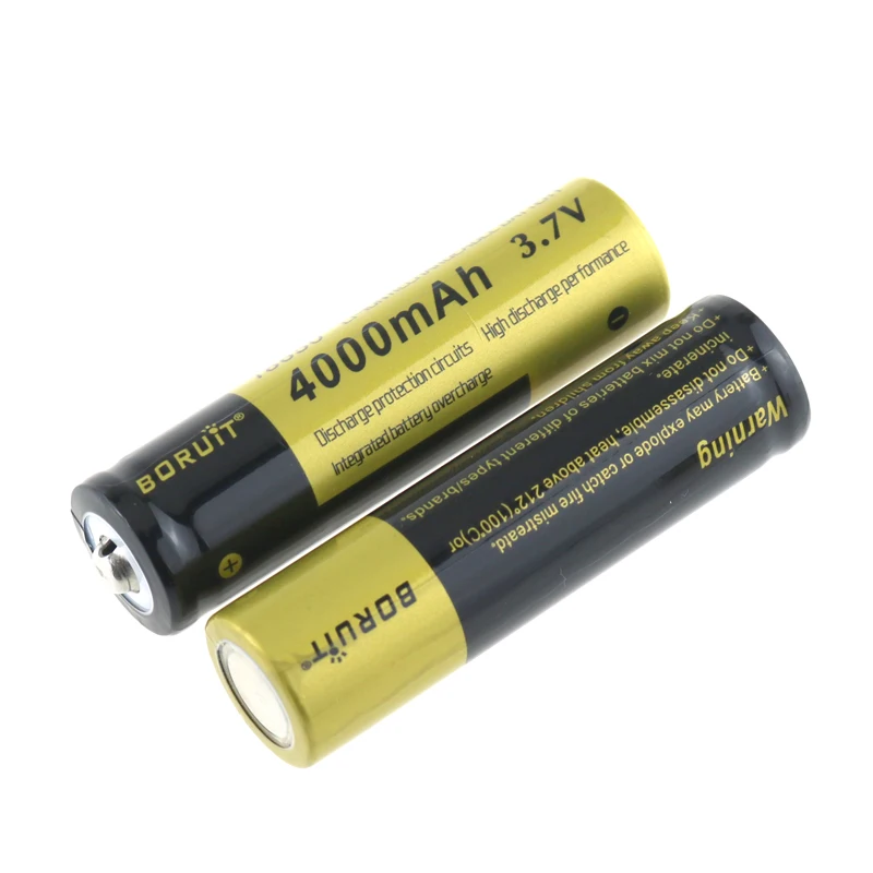 18650 литий-ионная аккумуляторная батарея BRC 18650 батарея 3,7 V 4000mAh литиевый фонарь