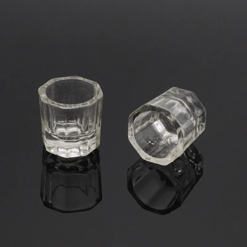 Стоматологические Восьмиугольные стеклянные чашки для перемешивания миски