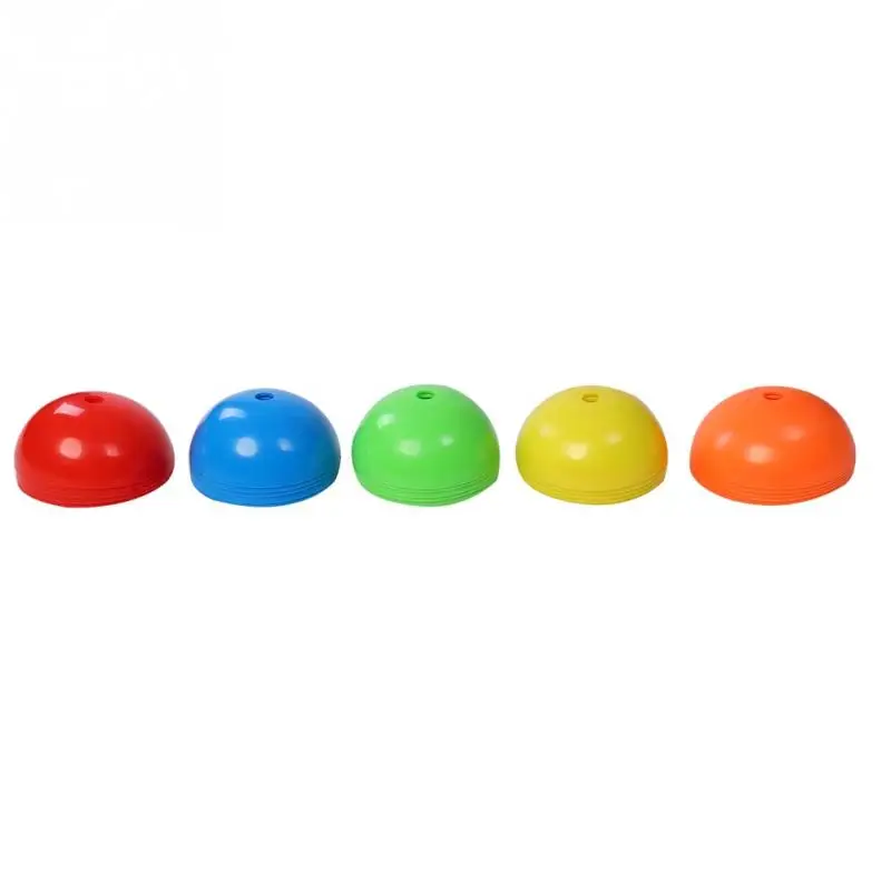 5pcs Soccer Training Cone Saucer Discs Football Barriers Skating Skateboard Marker Accessory Speed training Equipment | Спорт и