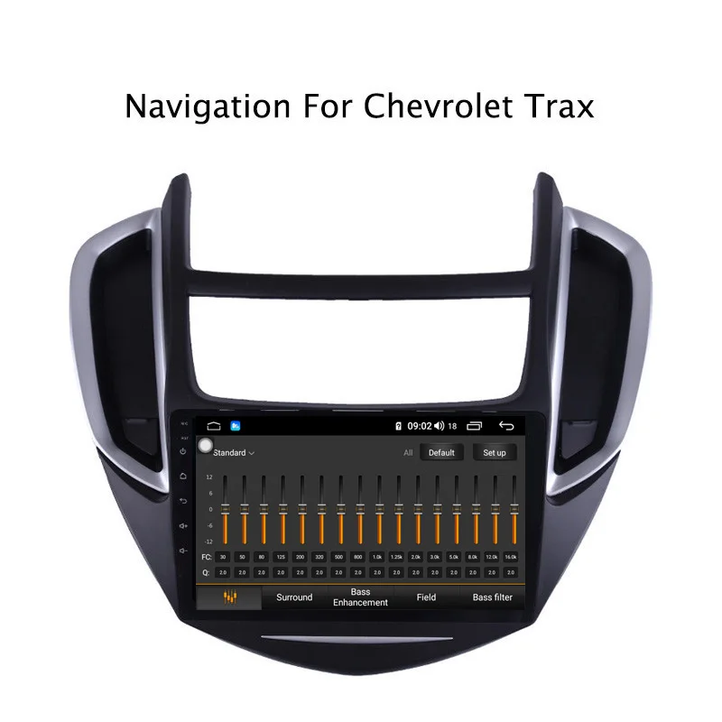 9 "Android 8 1 core 4G ram 64G rom 1DinGPS навигация автомобильное радио для Chevrolet Trax с Carplay/4G LTE |