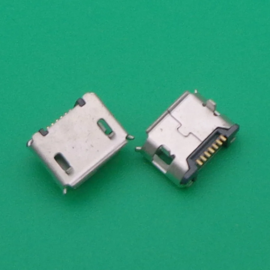 500 шт./лот для Samsung Lenovo Huawe Zte Coolpad Android планшетов ПК порт зарядки мини микро USB разъем