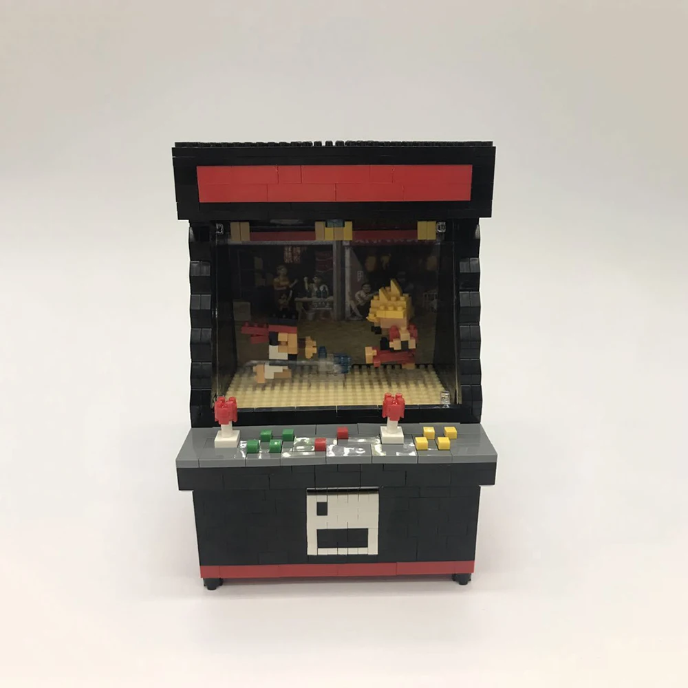 Игровая комната аркадный истребитель игра Черная машина 3D модель DIY Алмаз Мини