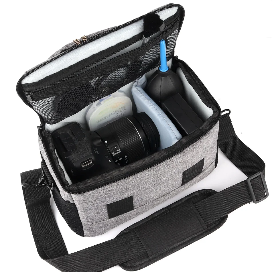 Сумка на плечо для цифровой зеркальной фотокамеры наплечный чехол из полиэстера