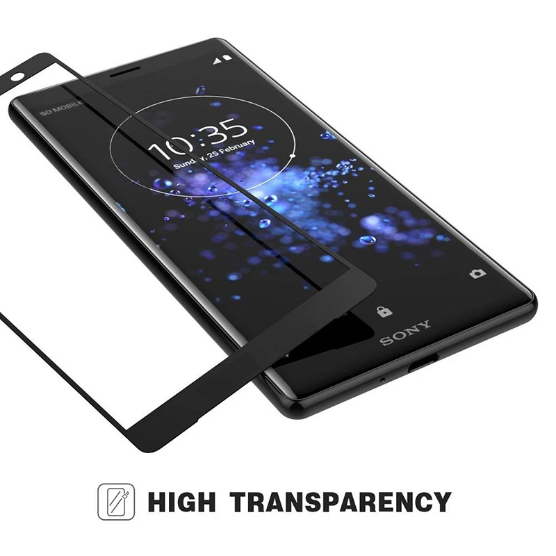 Полное покрытие стекло для sony xperia XA1 XA2 закаленное стекло для Soni E xperia 10 XA1 Plus XA2 Ultra XZS XZ Premium XZ1 X компактная пленка