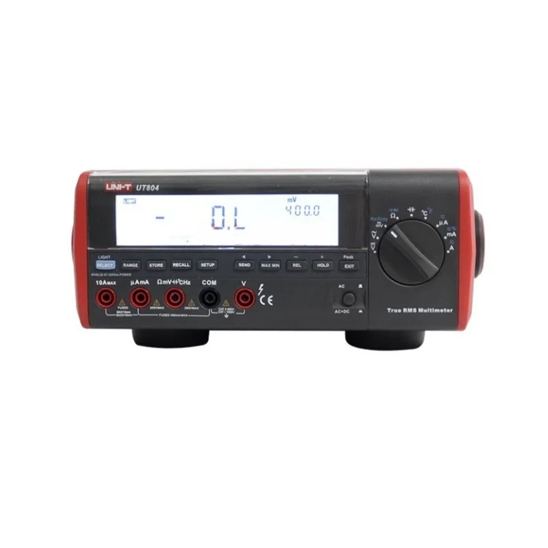 UNI-T UT804 LCD Display Bench Type Digital Multimeters Volt Amp Ohm Capacitance Hz 39999 Counts Tester High-Accuracy | Инструменты