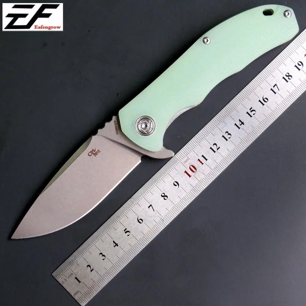 Высокое качество CH3504 складной нож D2 стальное лезвие G10 Ручка Открытый кемпинг
