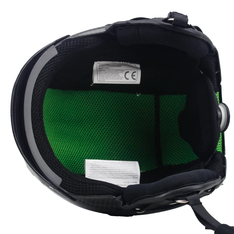 Размытый лыжный шлем спортивная защита на половину лица Защита головы