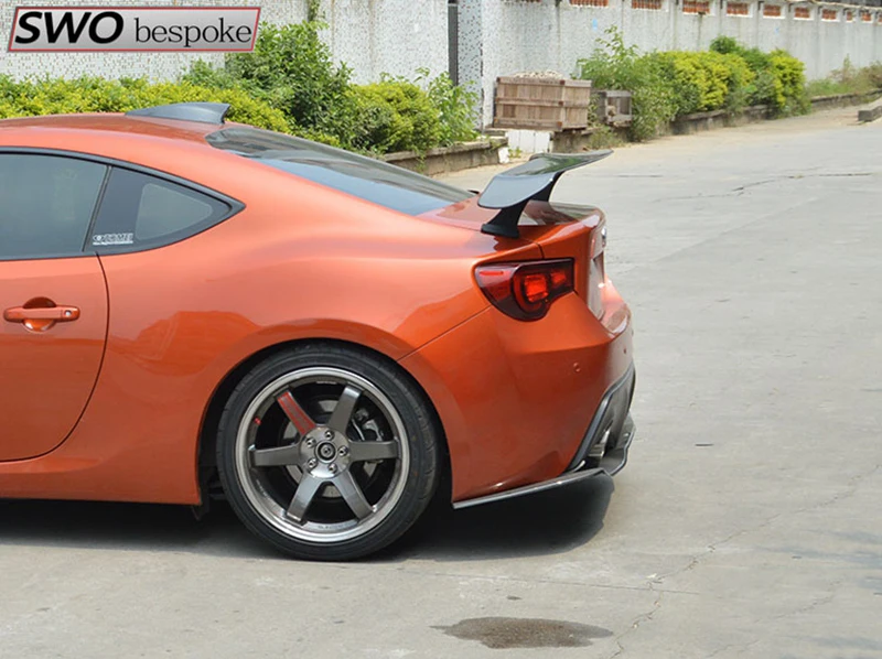 Автомобильный Стайлинг задний спойлер из углеродного волокна багажник крыльев