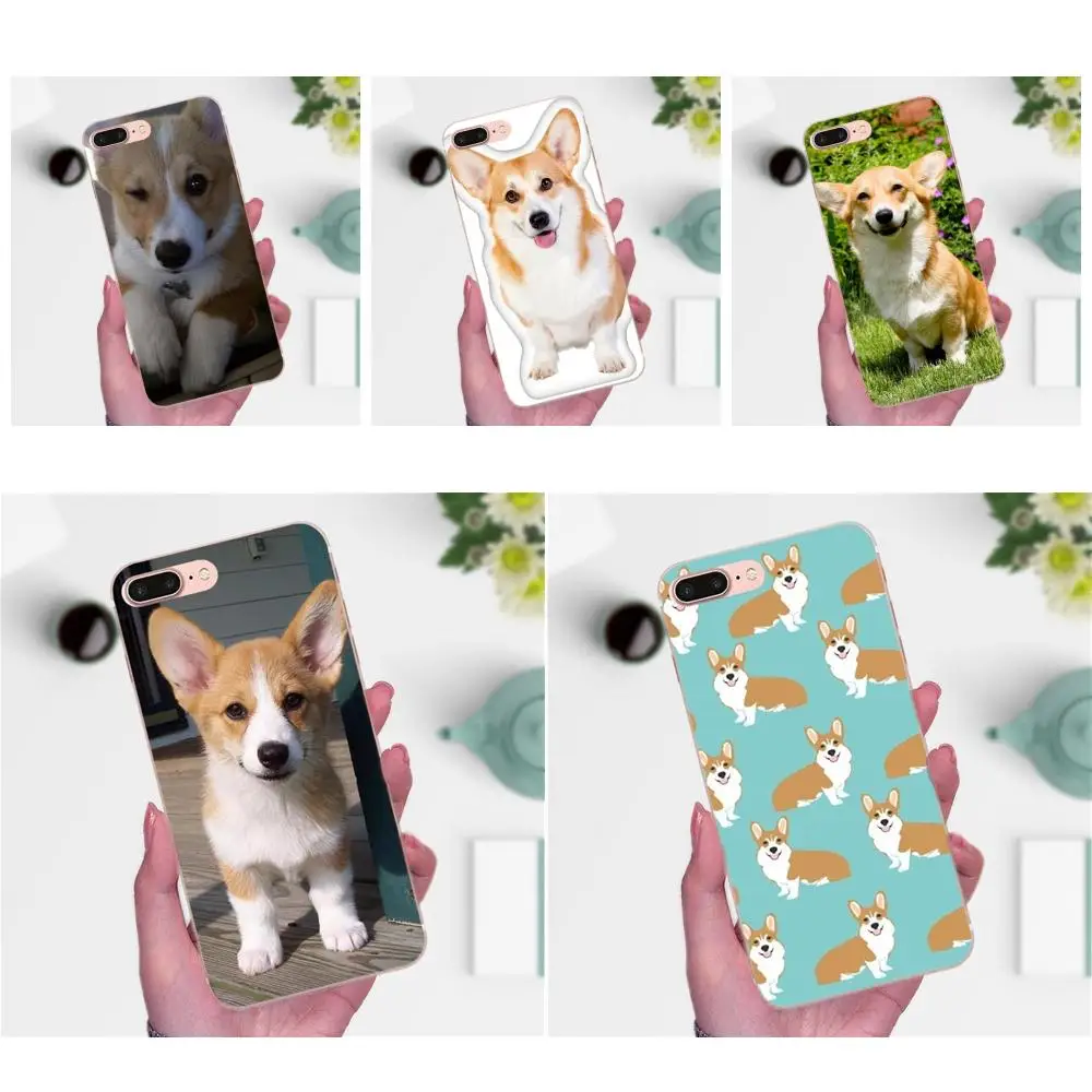 Pembroke Welsh Corgi Puppies для LG Nexus 5 5X G2 G3 mini spirit G4 G5 G6 K4 K7 K8 K10 2017 V10 V20 V30 Stylus Soft Capa Cover|Бамперы| |