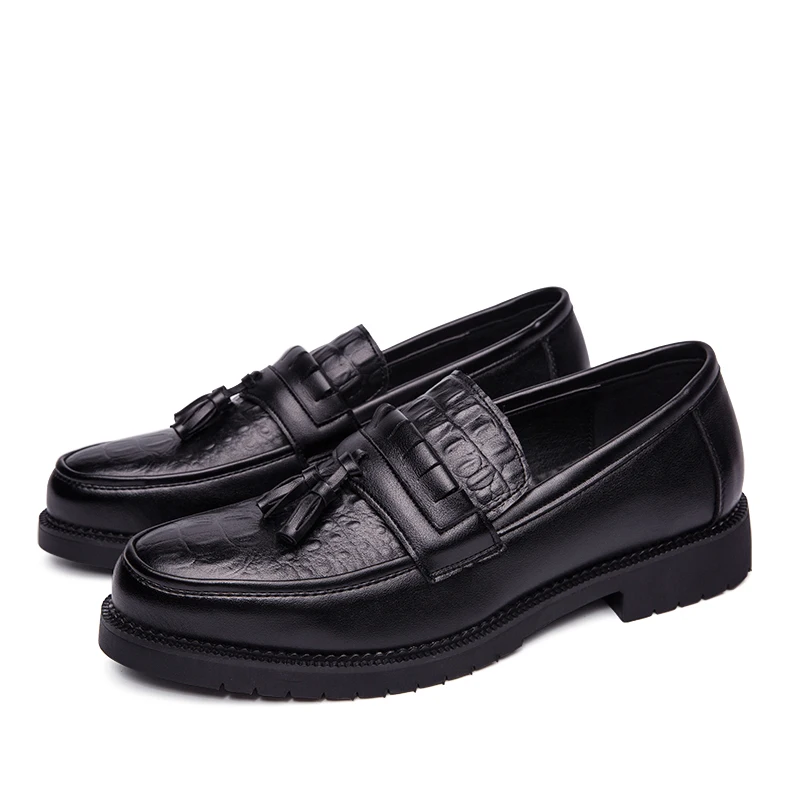 Мужские туфли из змеиной кожи дизайнерские с кисточками мужские свадебные