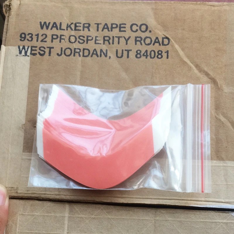 10bags/lot A Contour Sensi-tak walker tape  Red  tape high quality strong double tape for toupees /men s wig