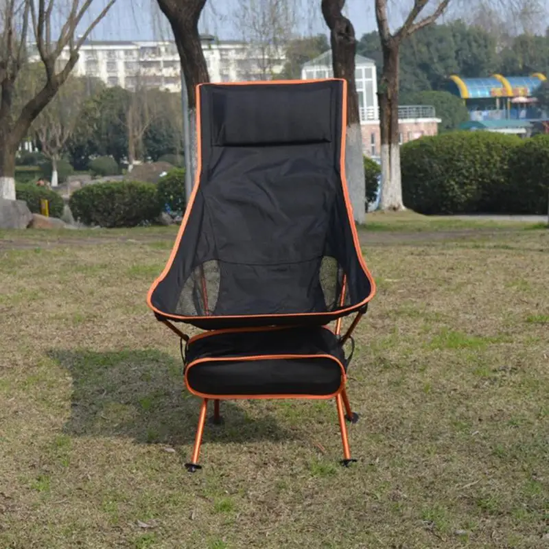 Открытый кемпинг стул ткань Оксфорд портативный складной Кемпинг стул сиденье для рыбалки фестиваль Пикник барбекю пляж табурет с сумкой