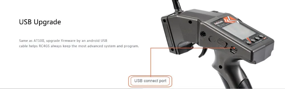 radiolink RC 2,4G 6CH 6GS Радиоуправляемый гоночный автомобиль контроллер передатчика и R6FG гироскопа приемник(400 м) Partrs
