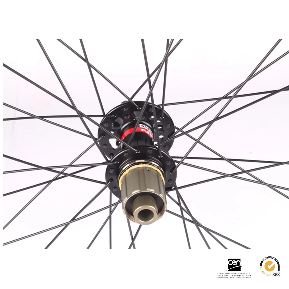 Горячая продажа 35 мм ширина 25 Глубина углеродного колеса 29er бескамерные mtb | Спорт