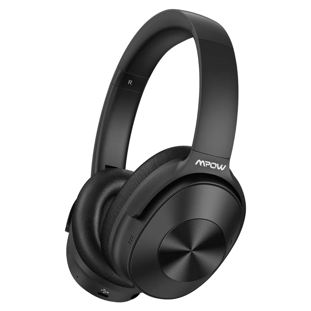 Mpow H12 гибридные активные шумоподавления Bluetooth наушники 30 H время игры 40 мм драйвер беспроводной проводной 2 в 1 для путешествий работы