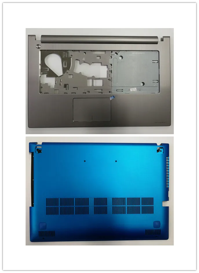 C and blue D Новинка для lenovo ideapad Z400 P400 Z400T нижняя базовая крышка D чехол красный синий Упор для рук верхняя C крышка оболочка с тачпадом - Цвет: C and blue D