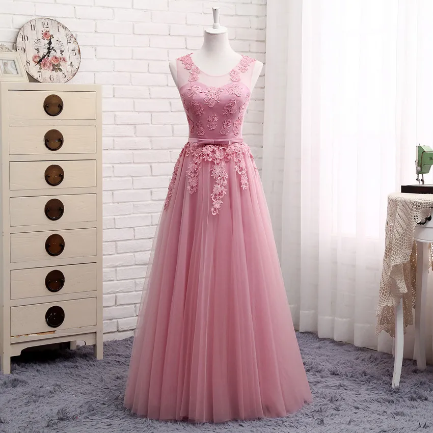 MNZ-510 # кружевные короткие Средние Длинные Новые серые платья подружки невесты