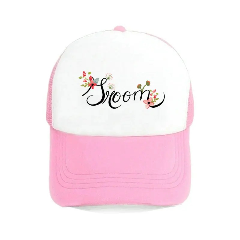 Шапка бейсболка в сеточку для невесты и жениха YY414|team baseball hats|baseball hatcap floral |